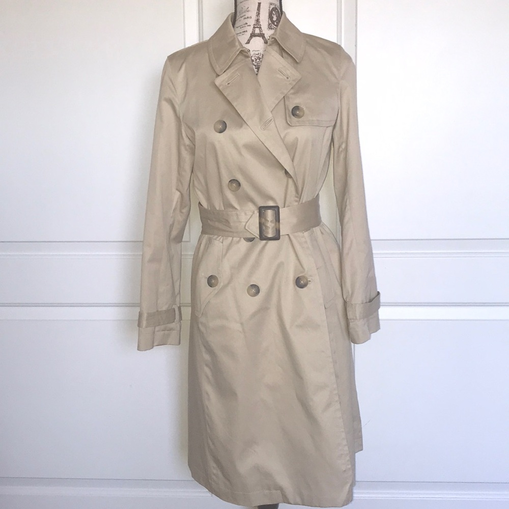 BANANA REPUBLIC WATER-RESISTANT TRENCH COAT
